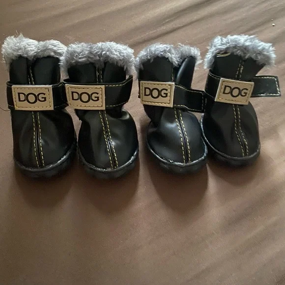 Blue Dog Leash with Black Dog Boots - Unbranded - Picture 9 of 9